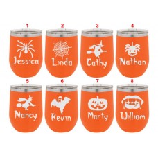 Personalized Halloween Tumblers