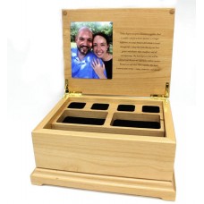 Alder Wood Jewelry Box Style 1