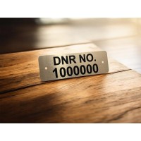 Iowa DNR Tree Stand Tags Iowa DNR Tree Stand Tags