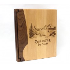 Personalized  Combo Wood Photo Album