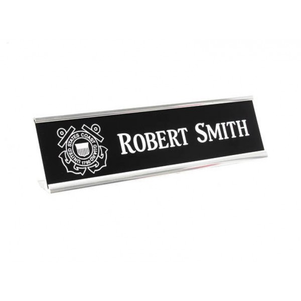 Desk Name Plate and Metal Holder