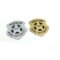 Ring Bearer Security Badge Style 2