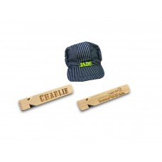 Engineer Hat and Whistle Adult, Youth, Toddler